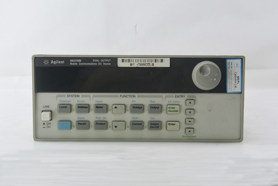 Keysight(Agilent) 66319B Dual Mobile Comm DC Source w/ Battery Emulation